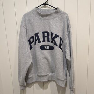 Parke Gray Crewneck Sweater